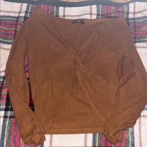 SHEIN Brown Sweater